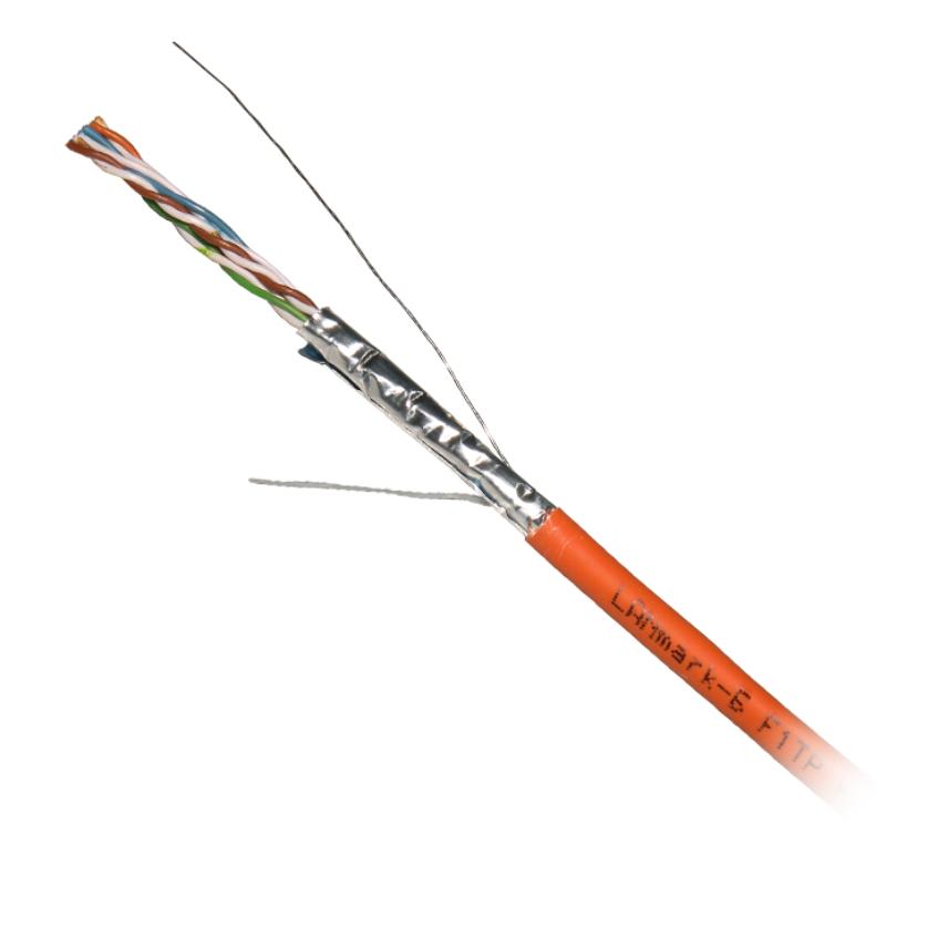 LANmark-6 F1/UTP AWG24 Cat 6 350MHz LSZH Dca s2 d1 a1 Orange 1000m reel